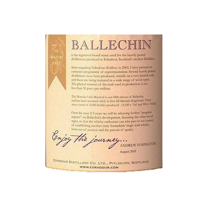 Ballechin 2002 8 Years Single Malt Whisky 3