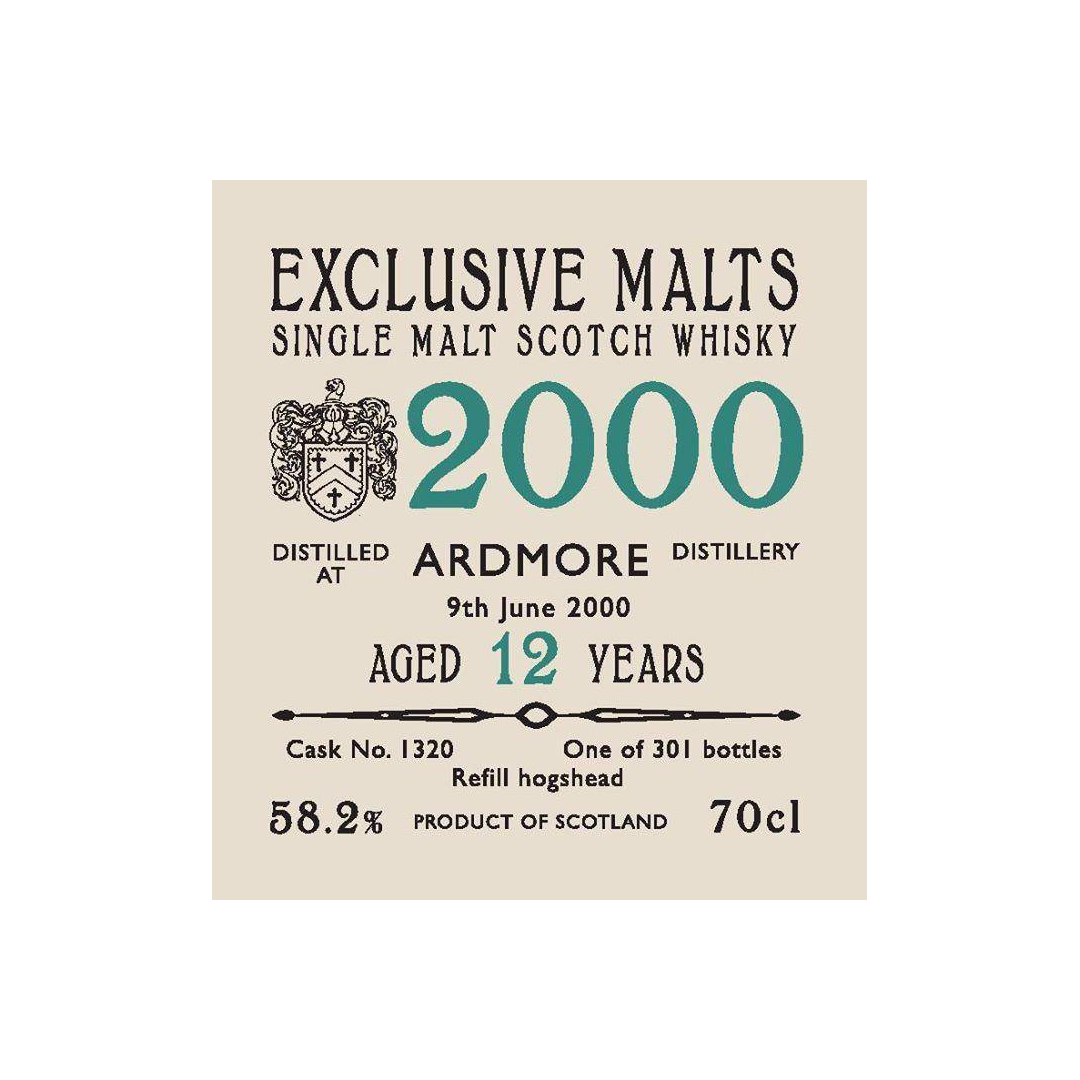Ardmore 2000 12 Years Single Malt Whisky 2