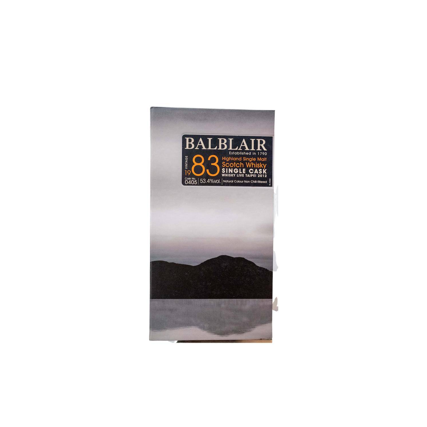 Balblair Single Cask 1983 29 Years Single Malt Whisky 3