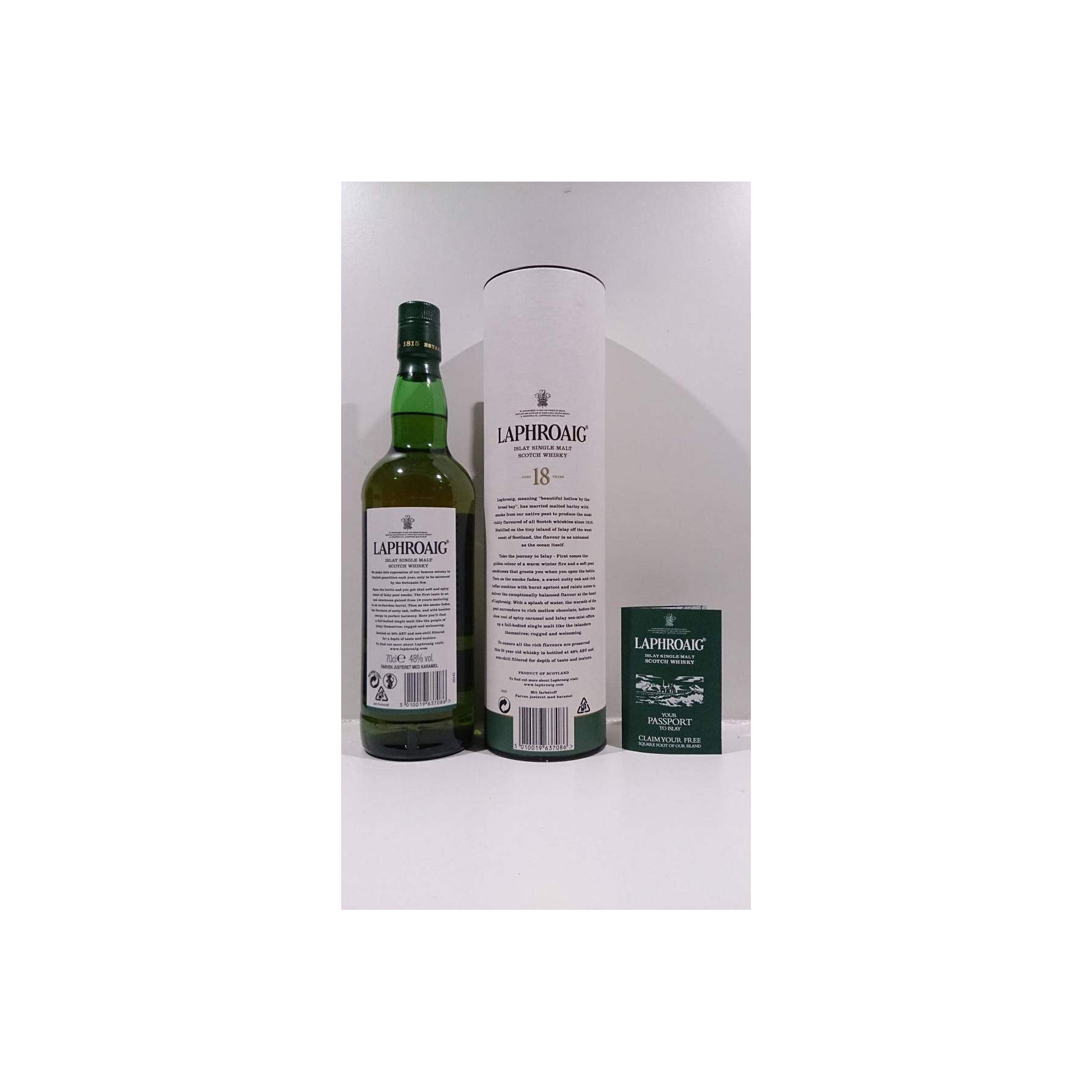Laphroaig 18 Years Single Malt Whisky 3