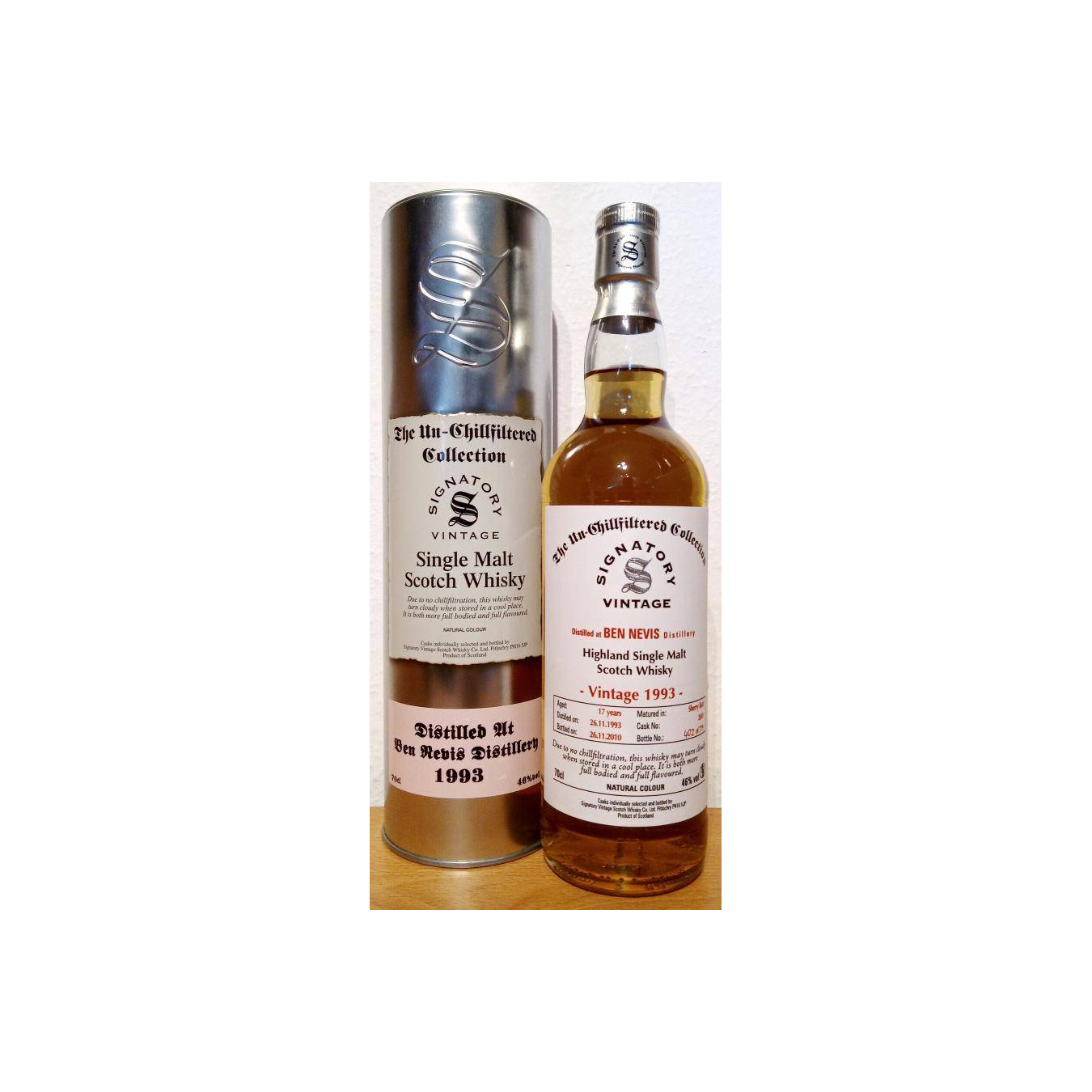 Ben Nevis The Un-Chillfiltered Collection 1993 17 Years Single Malt Whisky 2