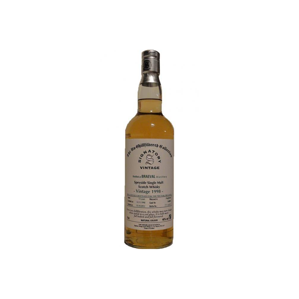Braeval The Un-Chillfiltered Collection 1998 13 Years Single Malt Whisky
