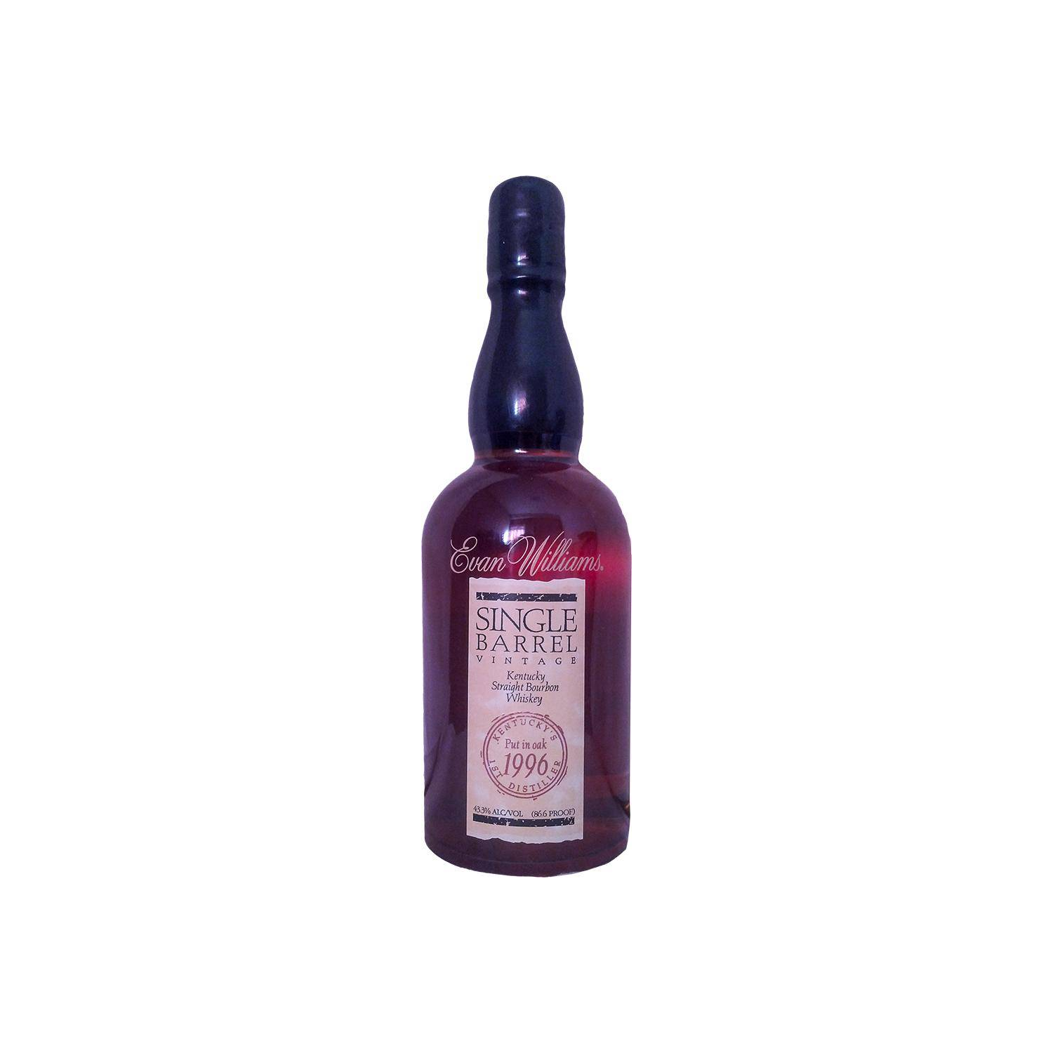 Evan Williams Single Cask 1996 9 Years Bourbon Whisky