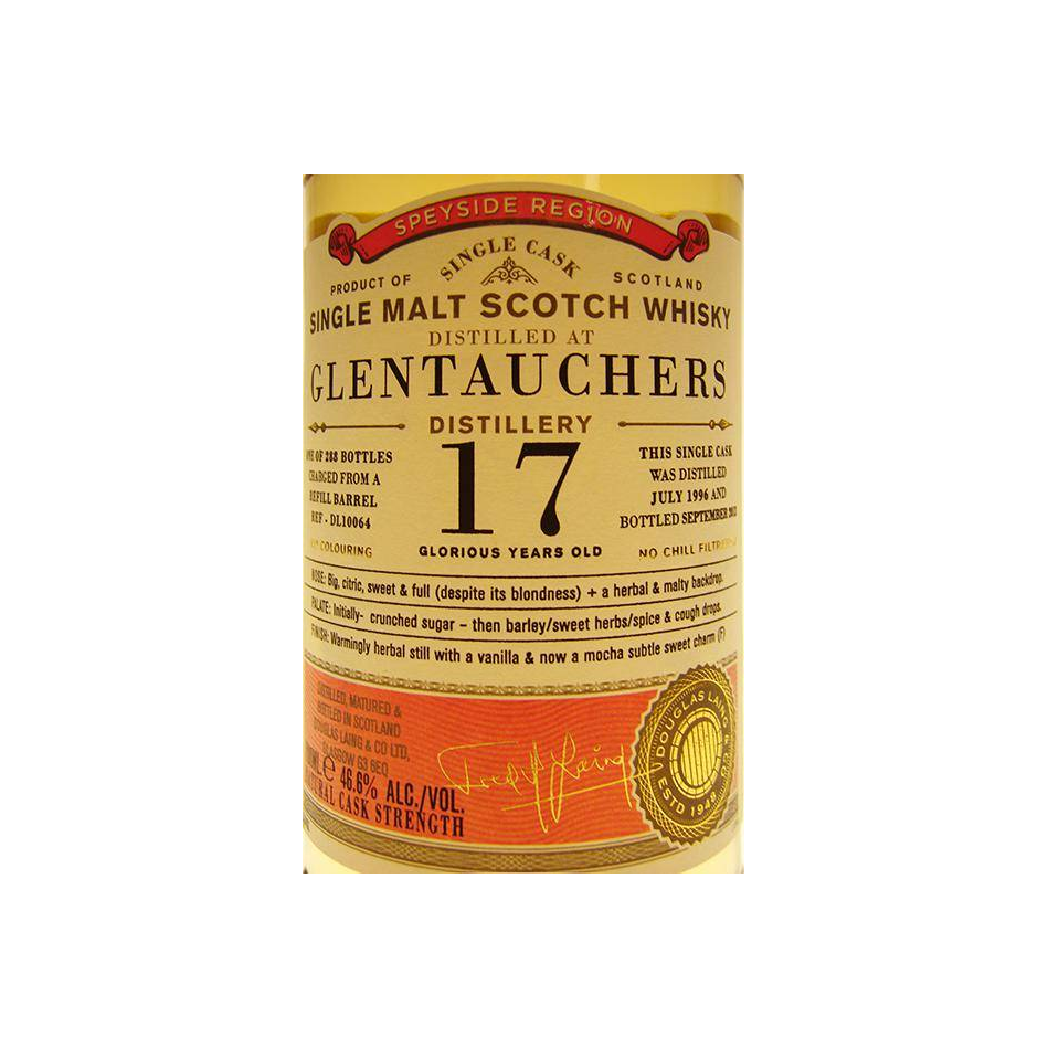 Glentauchers Old Particular 1996 17 Years Single Malt Whisky 2
