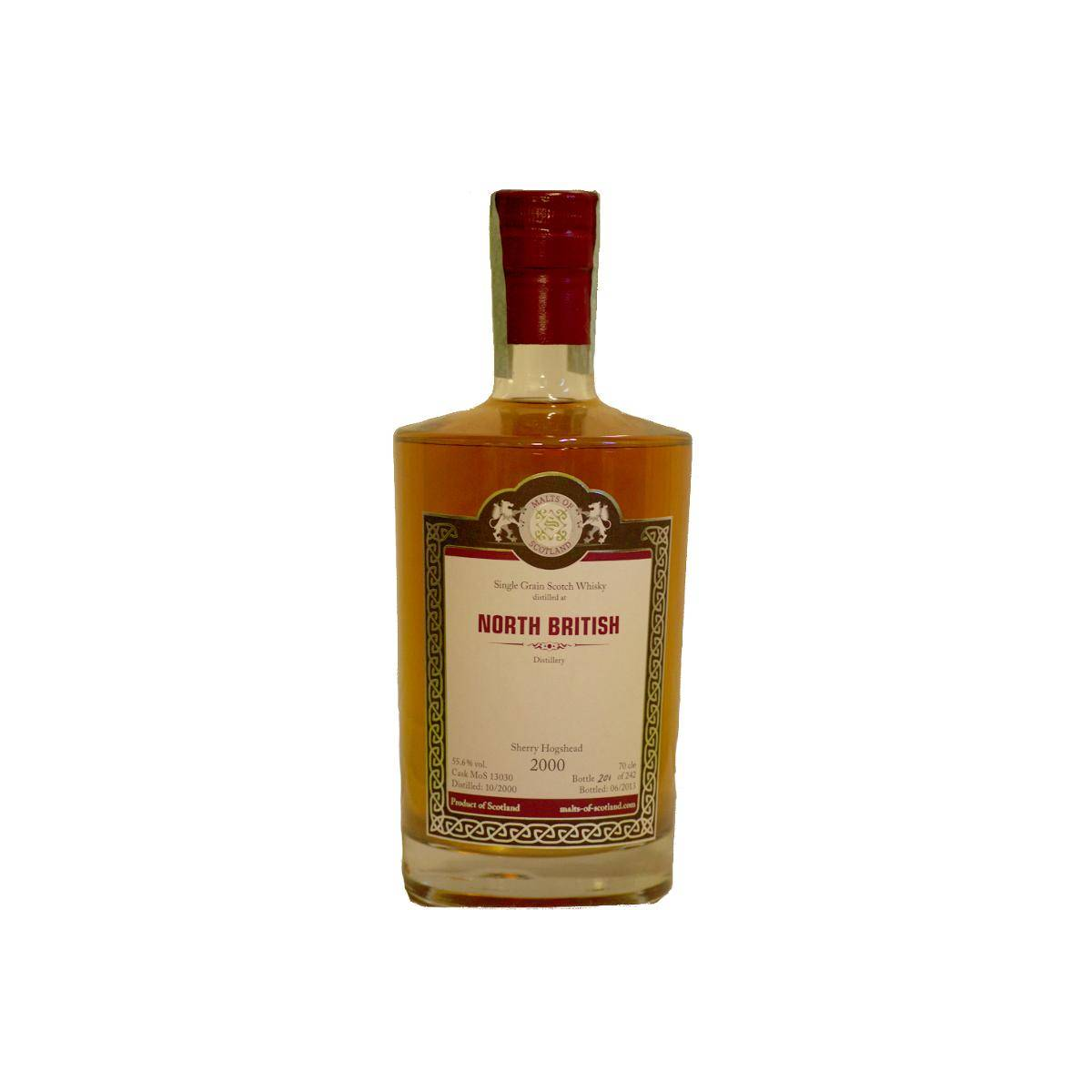 North British 2000 12 Years Single Grain Whisky