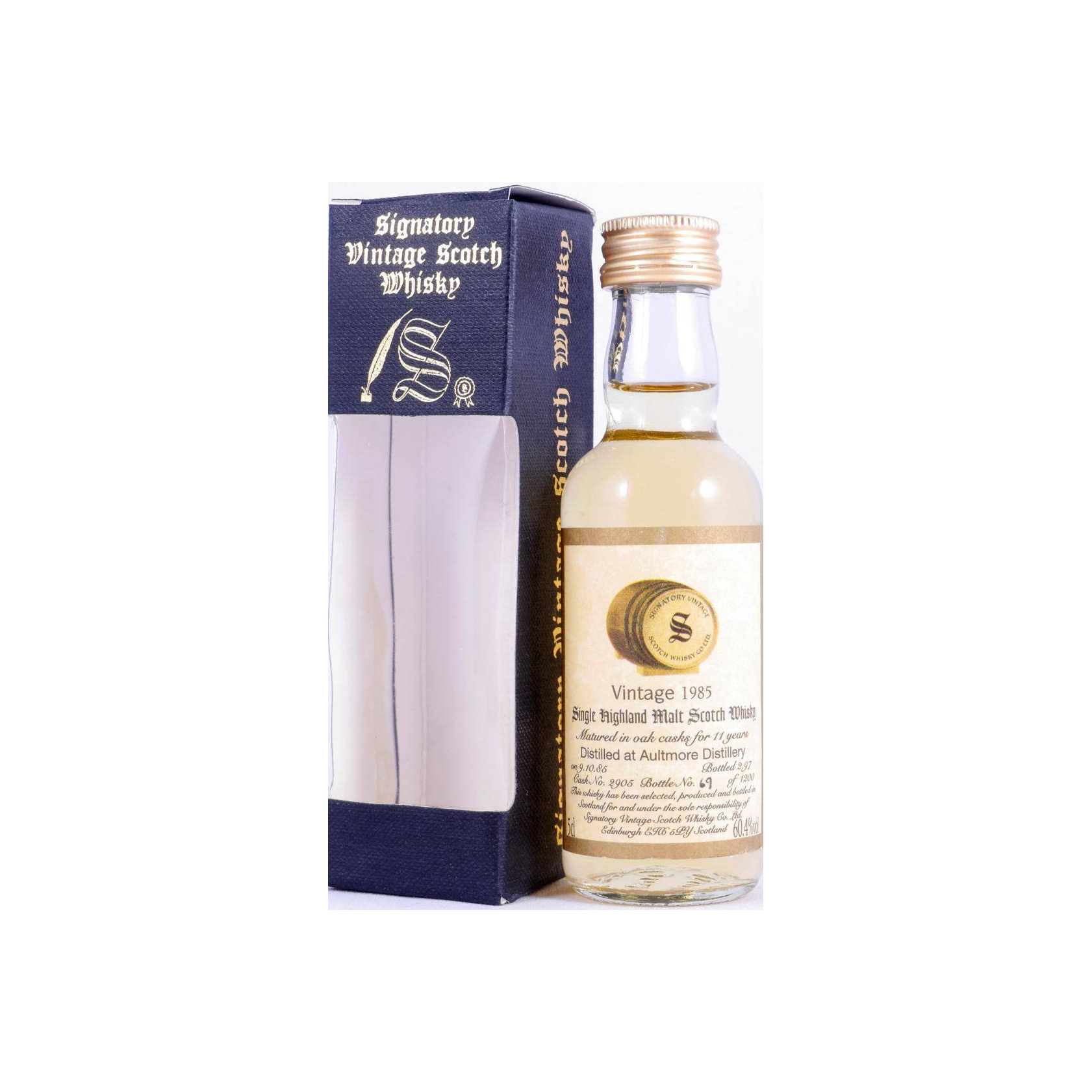 Aultmore 1985 11 Years Single Malt Whisky 3