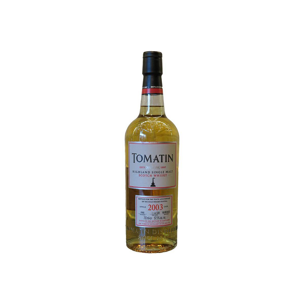 Tomatin 2003 10 Years Single Malt Whisky