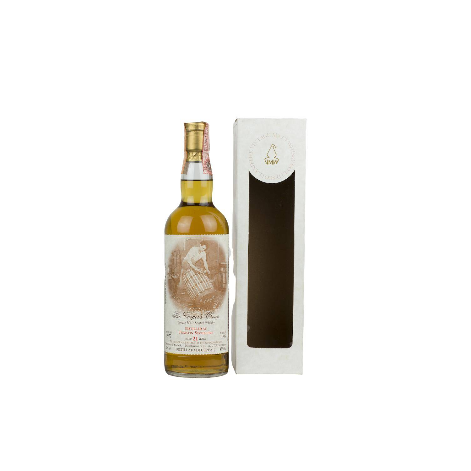 Tomatin The Cooper's Choice 1977 21 Years Single Malt Whisky 3