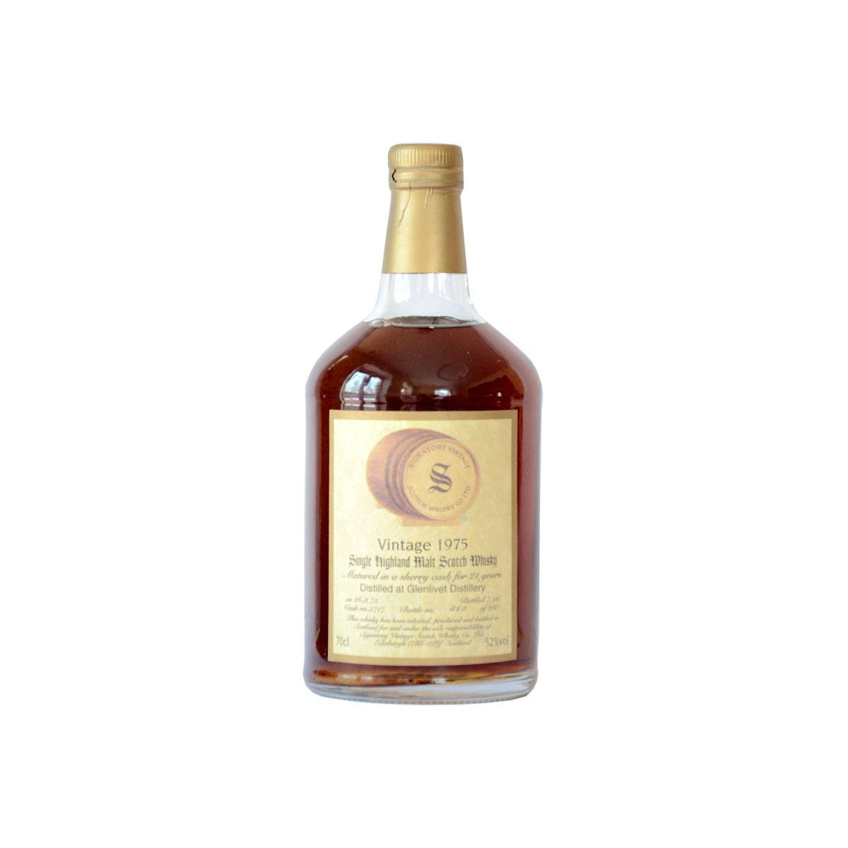 The Glenlivet Vintage Collection - Dumpy 1975 21 Years Single Malt Whisky 2