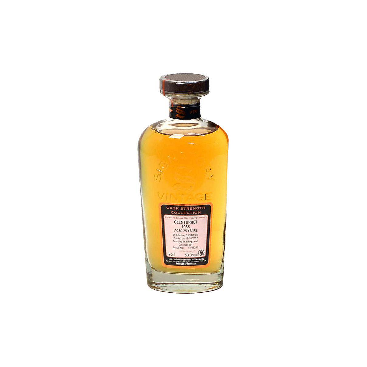 The Glenturret Cask Strength Collection 1986 25 Years Single Malt Whisky