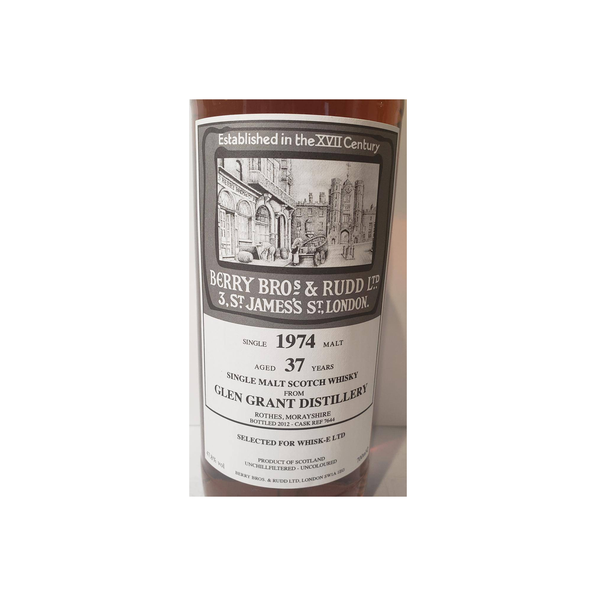 Glen Grant 1974 37 Years Single Malt Whisky 2