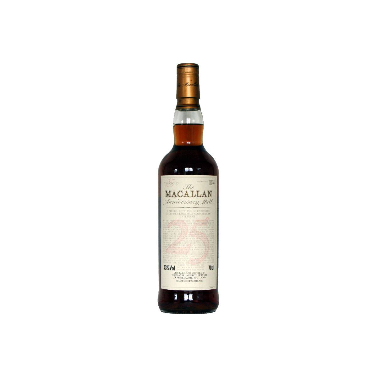 The Macallan 25 Years Single Malt Whisky