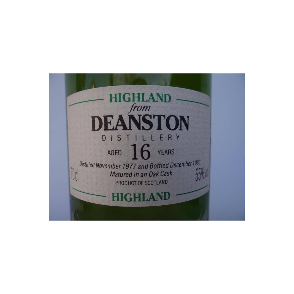 Deanston Authentic Collection 1977 16 Years Single Malt Whisky 2