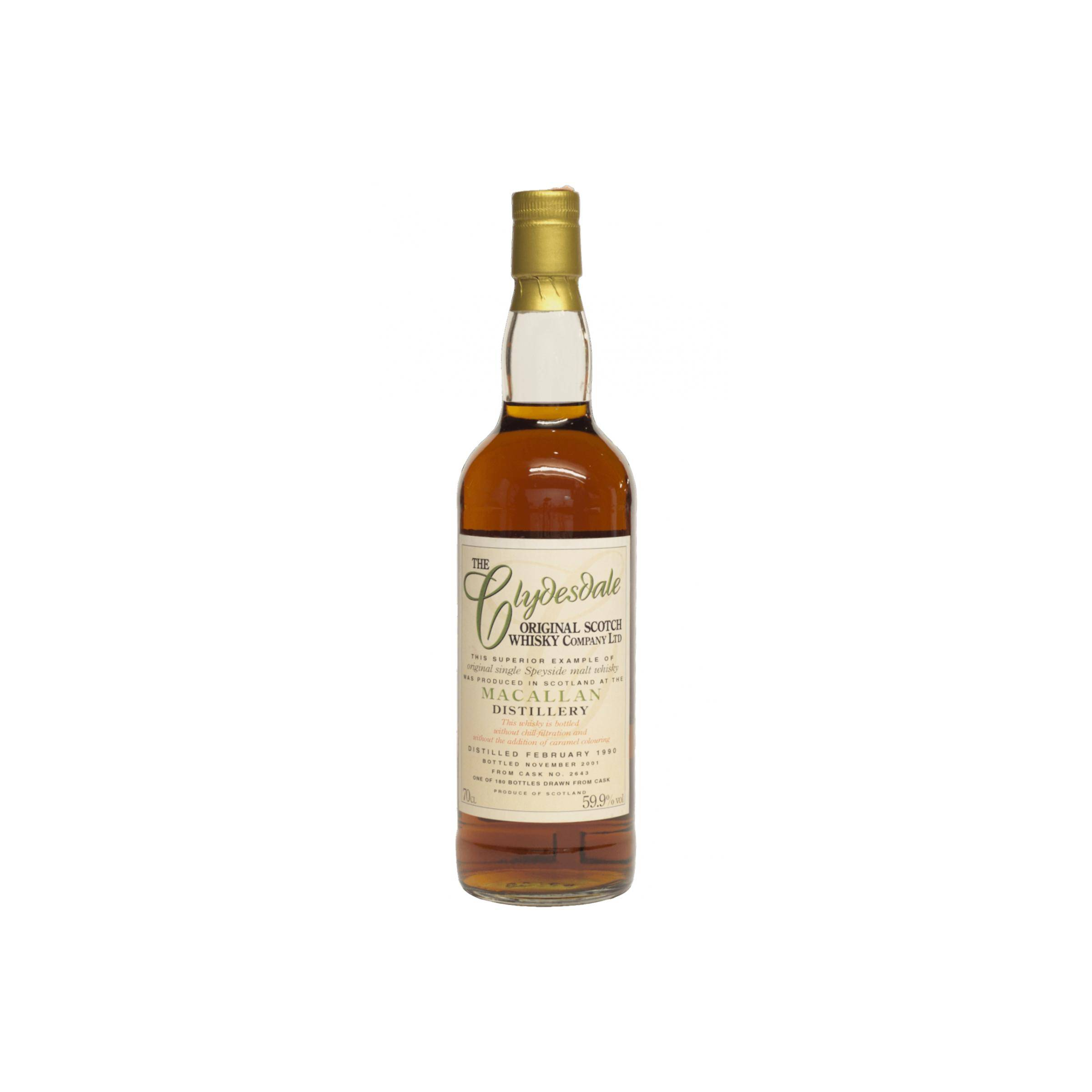 The Macallan 1990 11 Years Single Malt Whisky