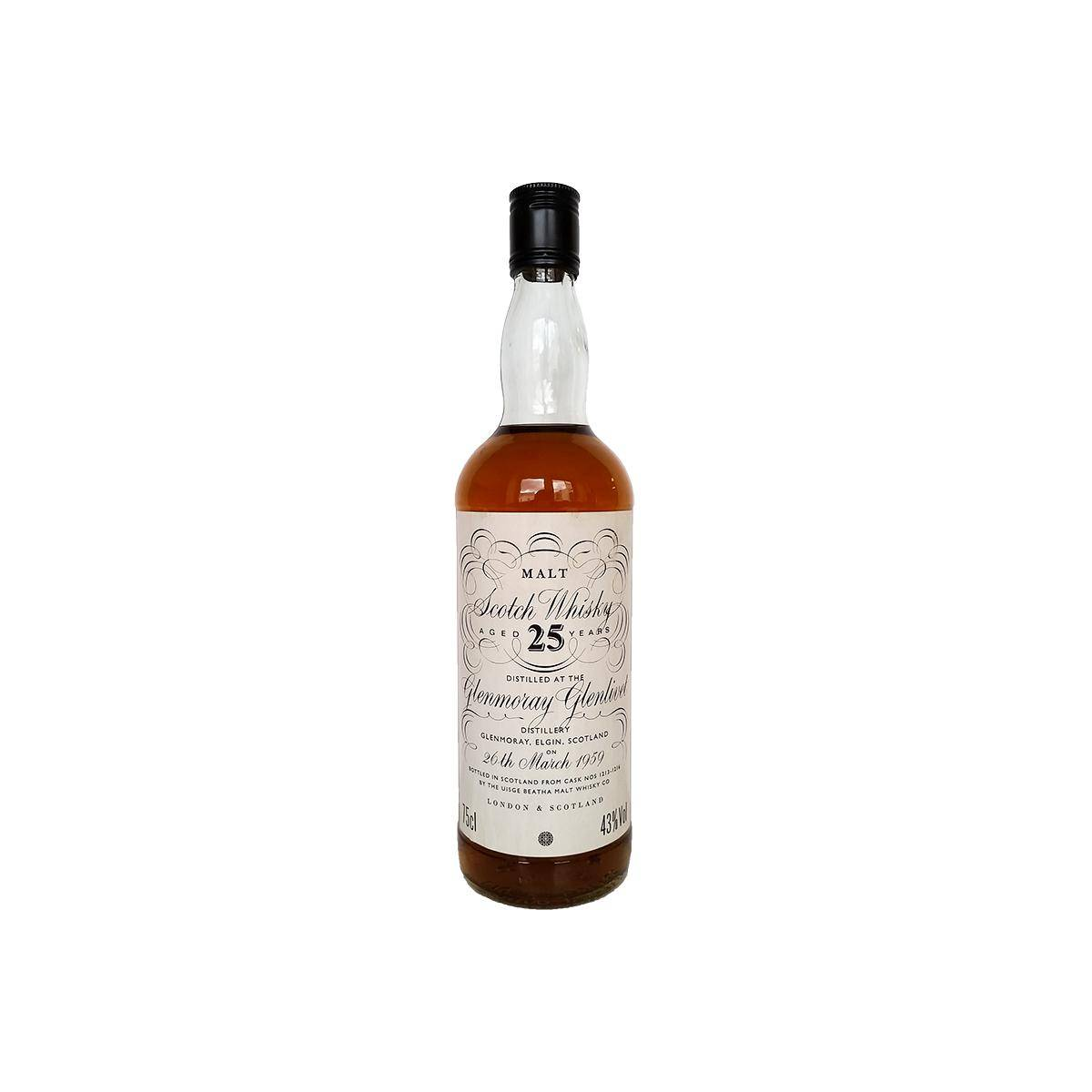 Glen Moray 1959 25 Years Single Malt Whisky