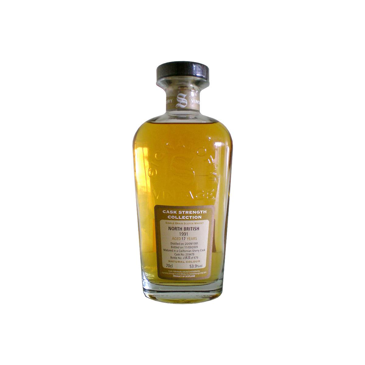 North British Cask Strength Collection 1991 17 Years Single Grain Whisky