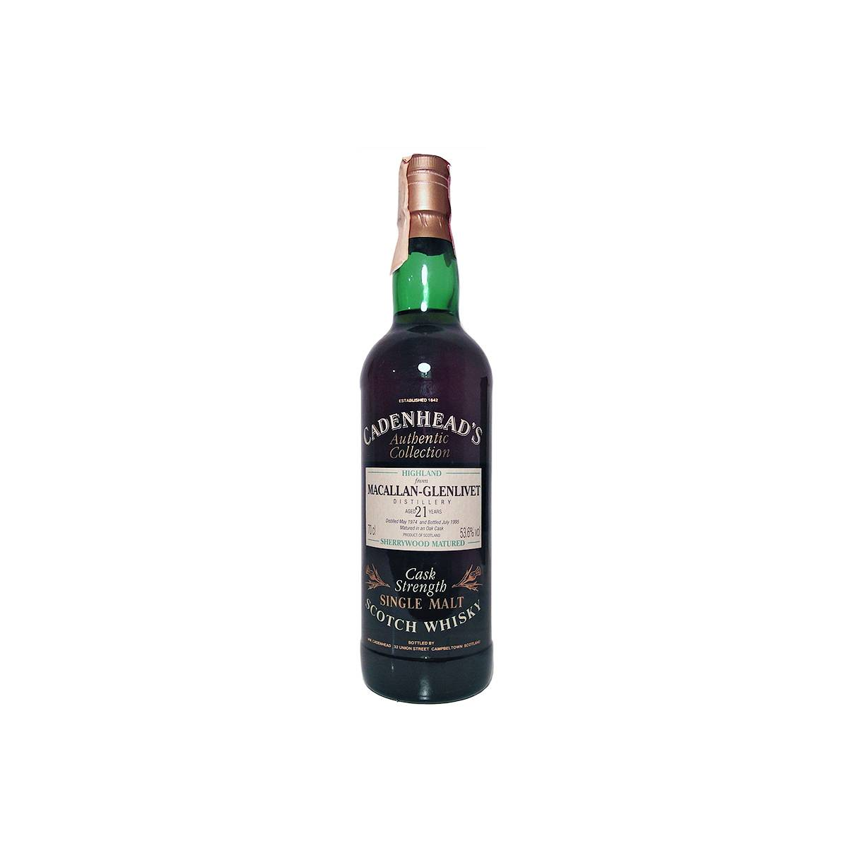 The Macallan Authentic Collection 1974 21 Years Single Malt Whisky