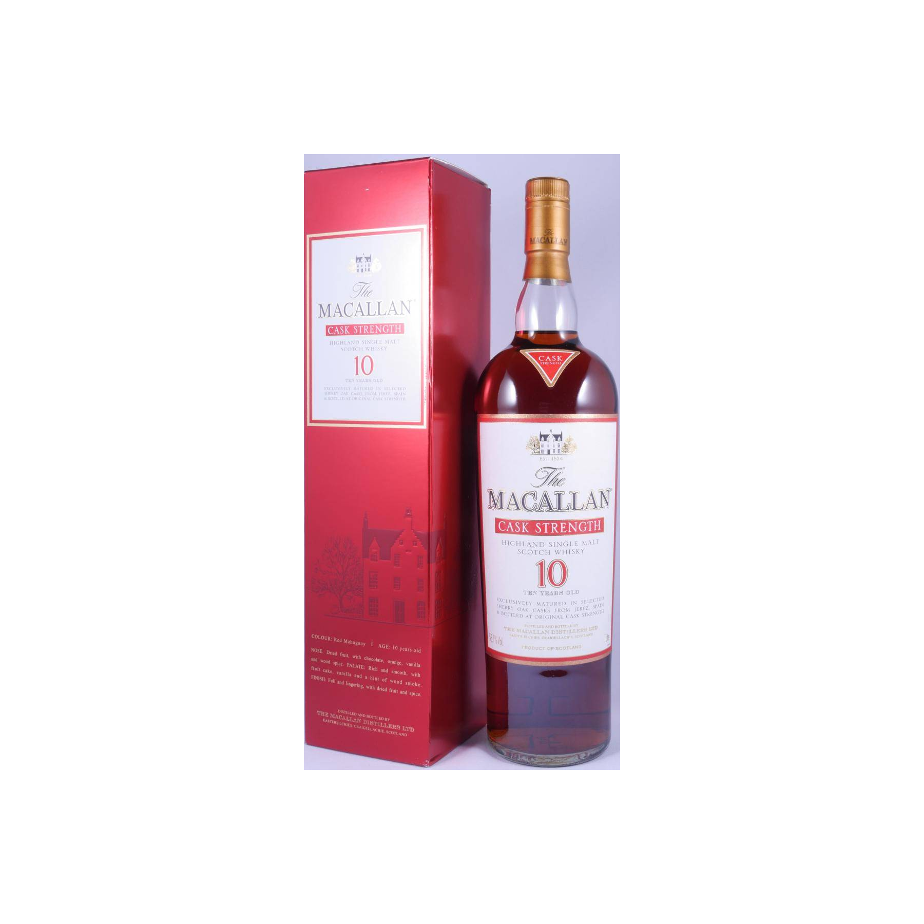 The Macallan Cask Strength Collection 10 Years Single Malt Whisky 3
