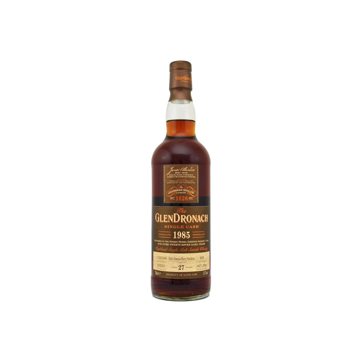 GlenDronach 1985 27 Years Single Malt Whisky