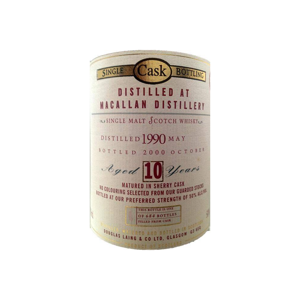 The Macallan Old Malt Cask 1990 10 Years Single Malt Whisky 2