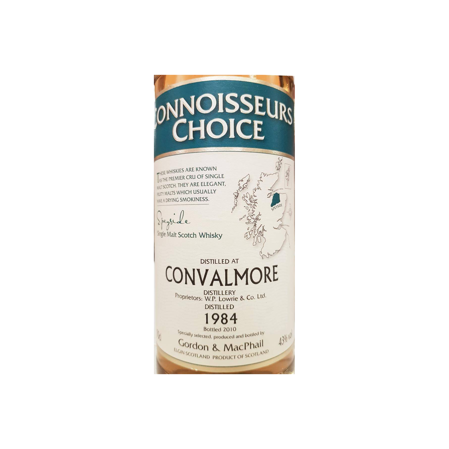 Convalmore Connoisseurs Choice 1984 25 Years Single Malt Whisky 2
