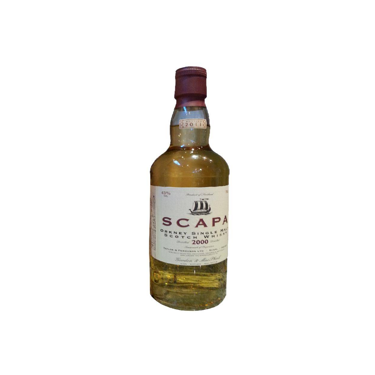 Scapa Licensed Bottling 2000 11 Years Single Malt Whisky