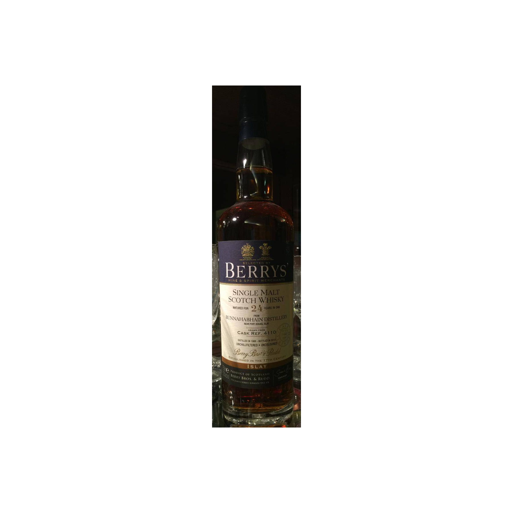 Bunnahabhain 1988 24 Years Single Malt Whisky 2