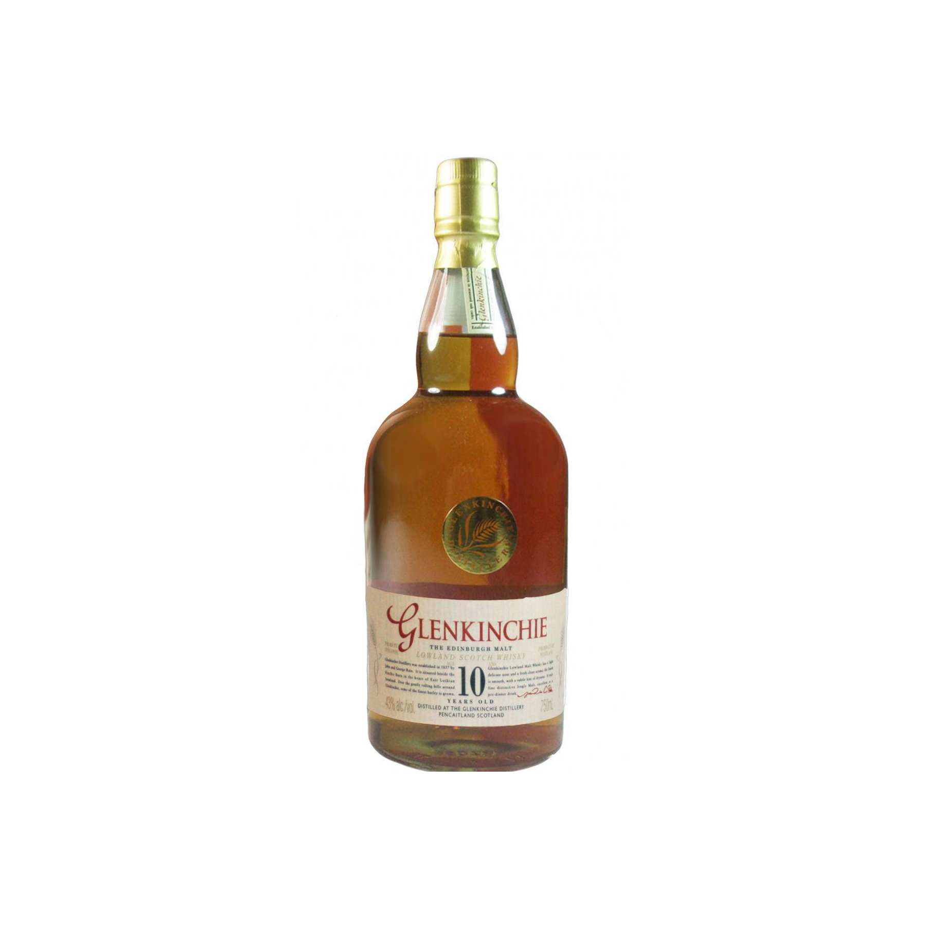 Glenkinchie 10 Years Single Malt Whisky