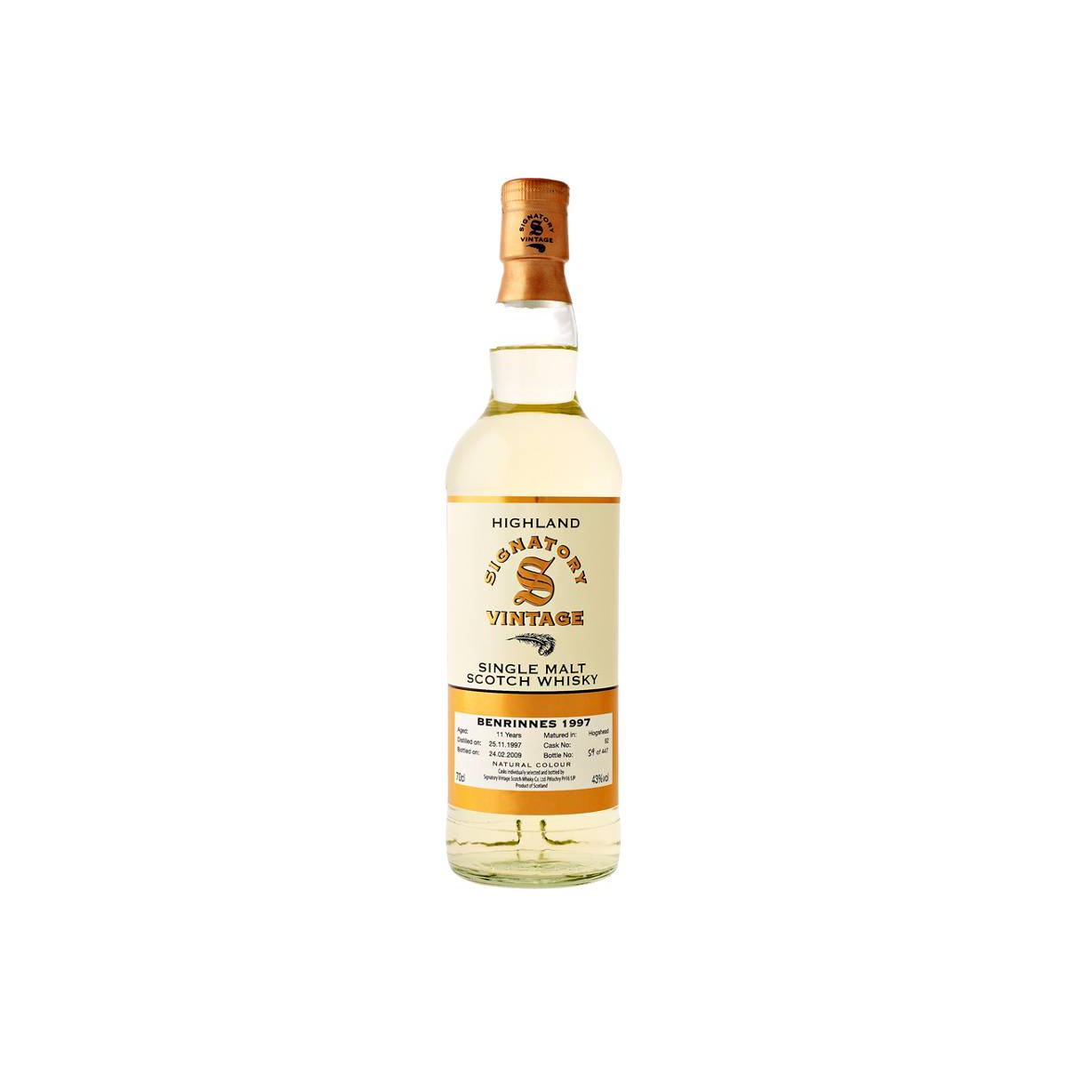 Benrinnes Vintage Collection 1997 11 Years Single Malt Whisky