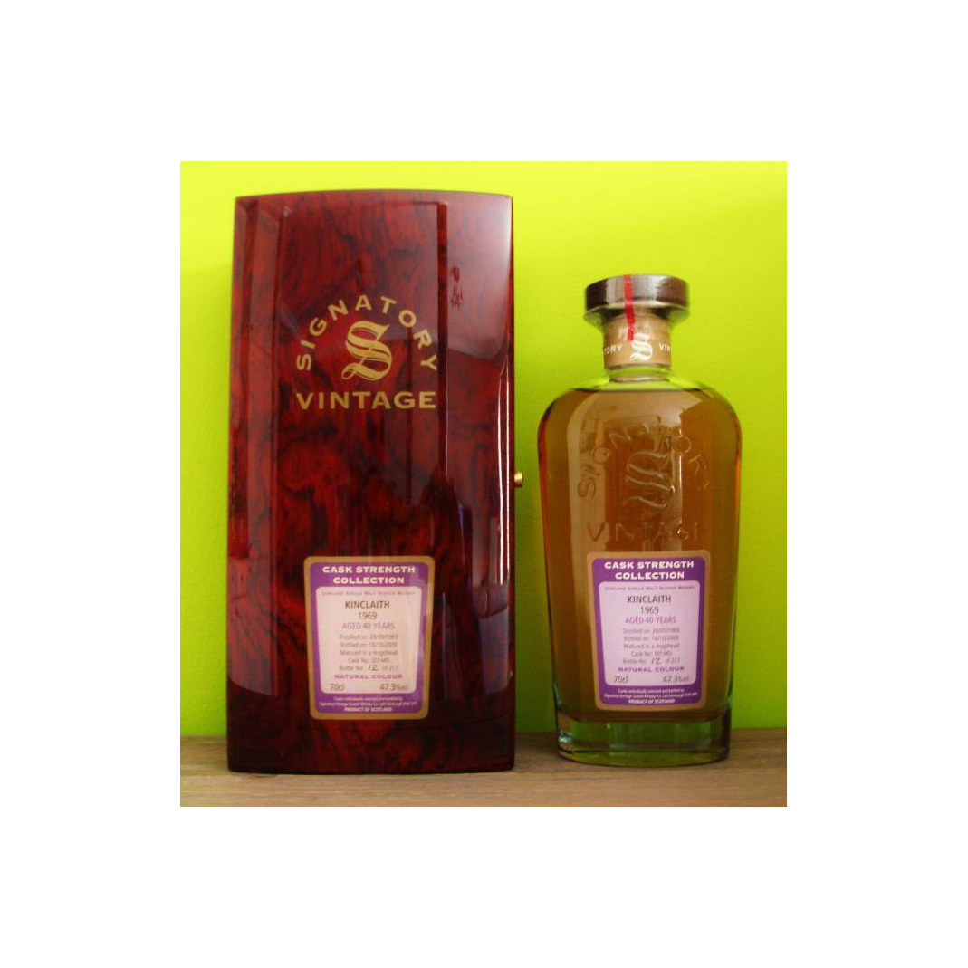 Kinclaith Cask Strength Collection 1969 40 Years Single Malt Whisky 2