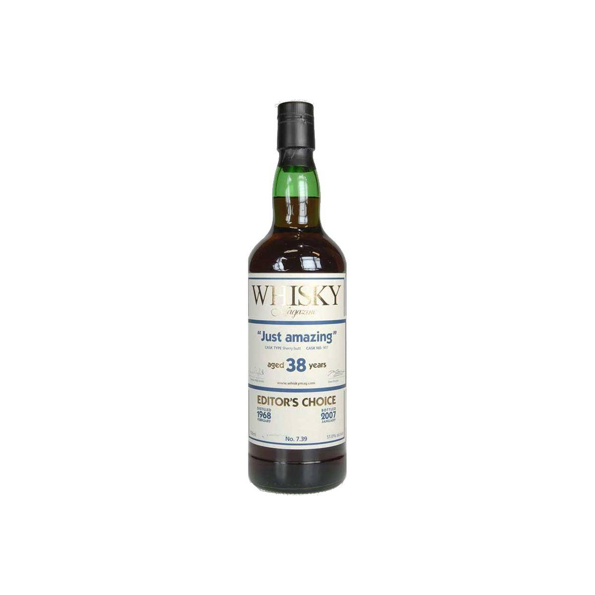 The Scotch Malt Whisky Society 1968 38 Years Single Malt Whisky