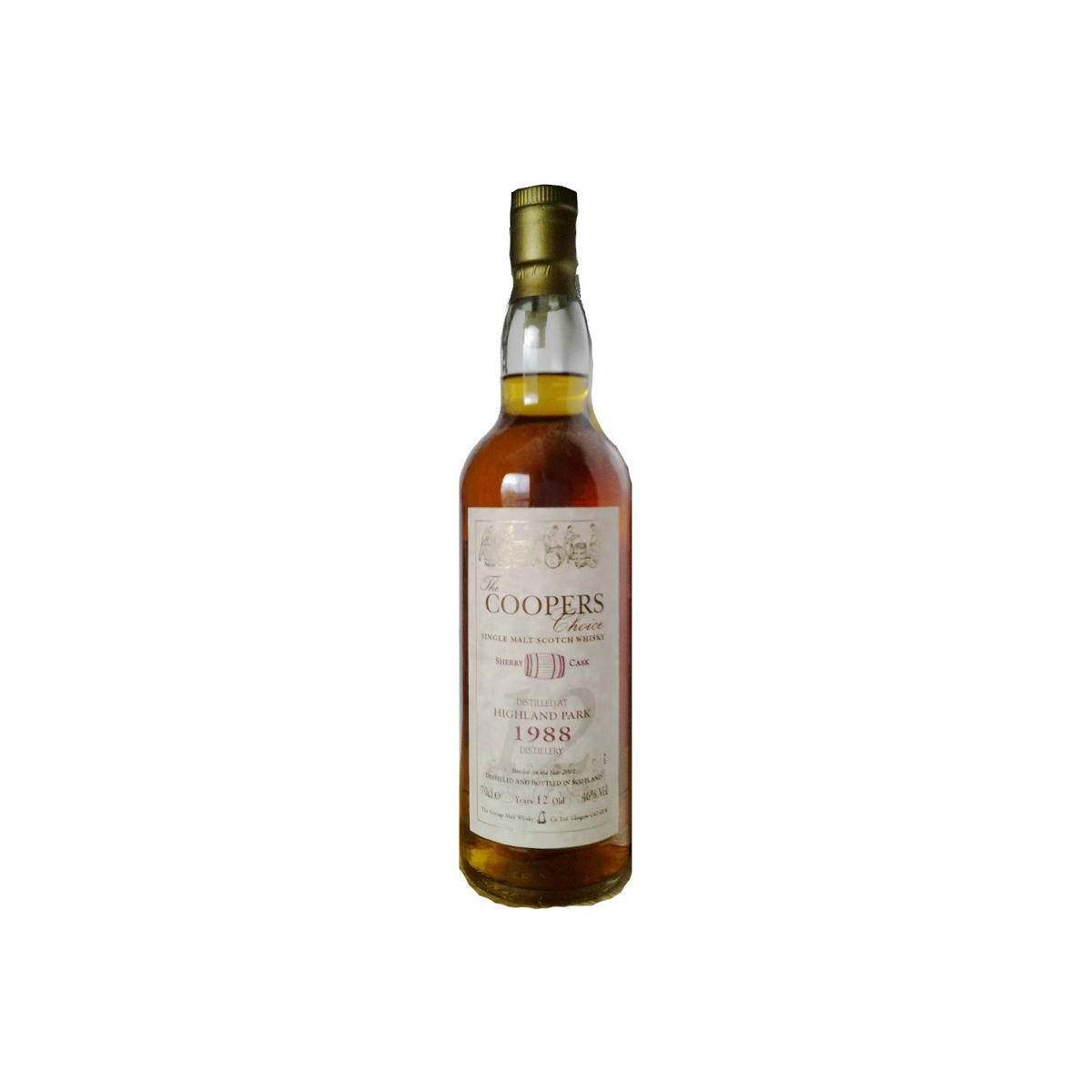 Highland Park The Cooper's Choice 1988 12 Years Single Malt Whisky