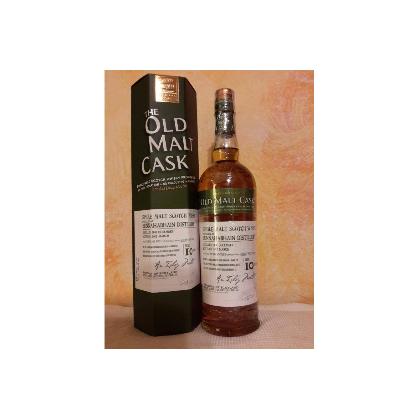 Bunnahabhain Old Malt Cask 2001 10 Years Single Malt Whisky 2