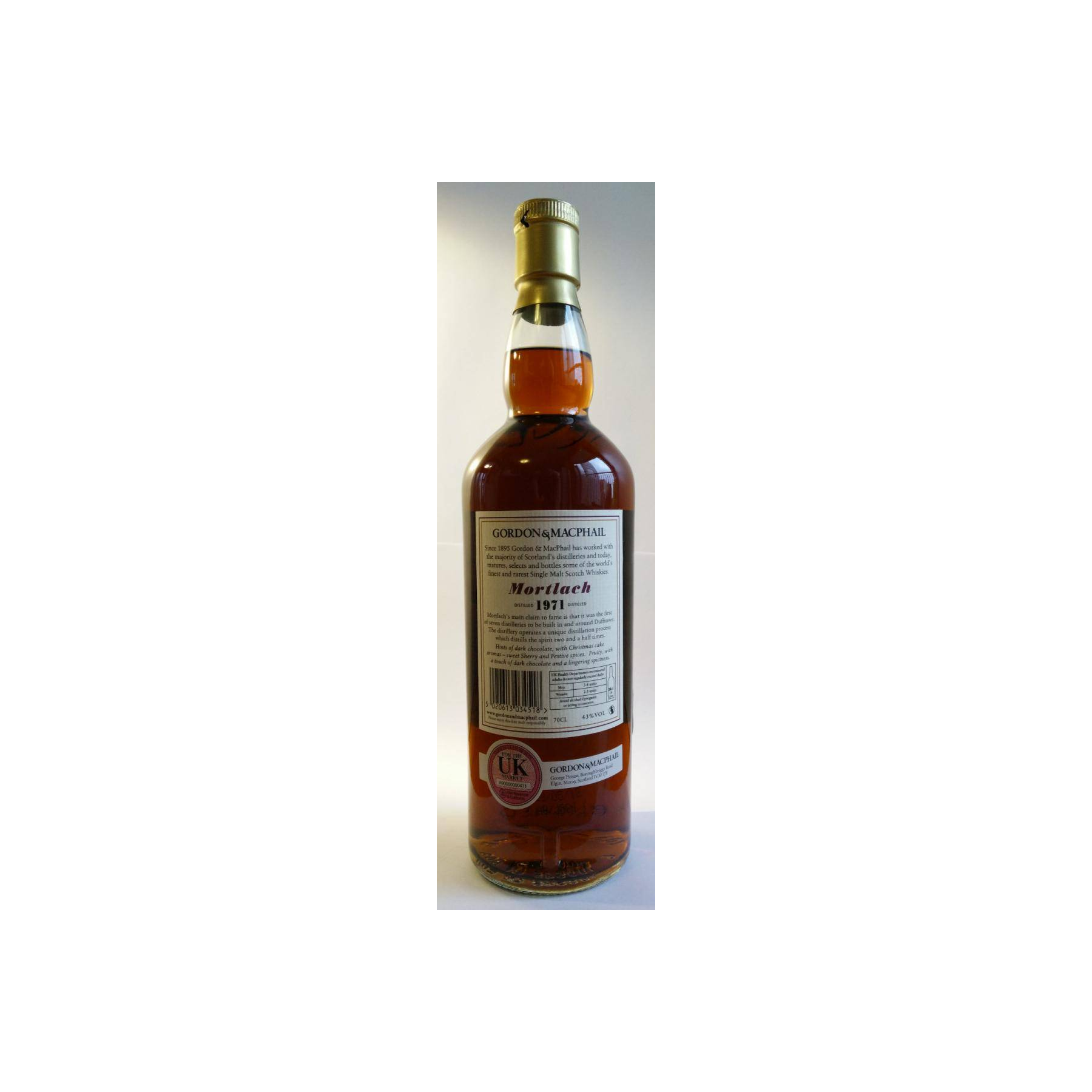 Mortlach 1971 40 Years Single Malt Whisky 3