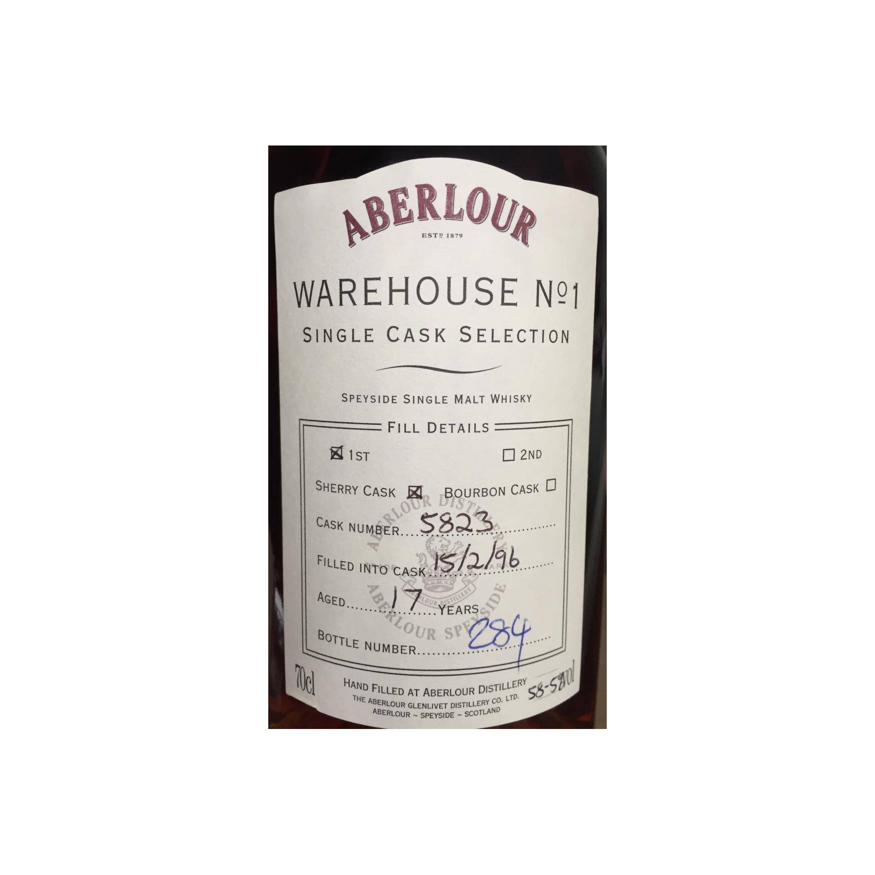 Aberlour 1996 17 Years Single Malt Whisky 2
