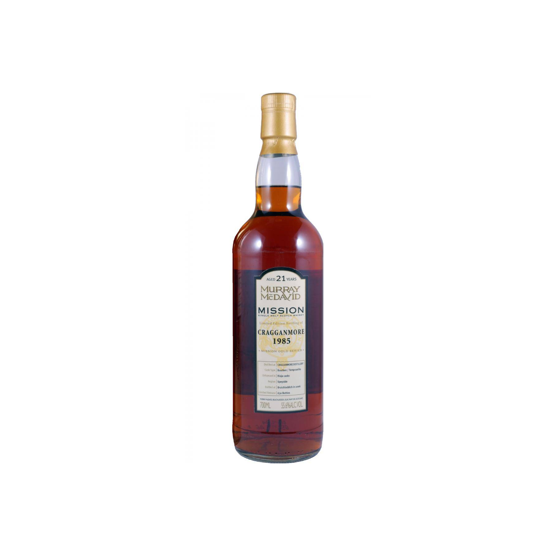 Cragganmore 1985 21 Years Single Malt Whisky