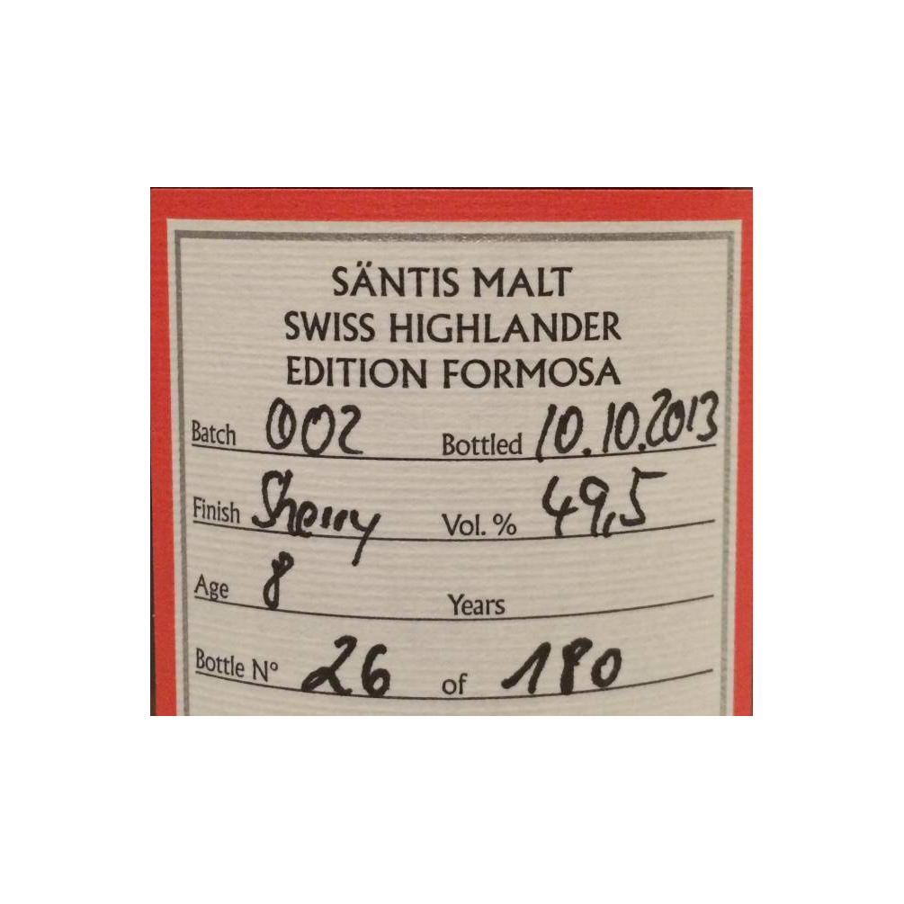 Säntis Malt 8 Years Single Malt Whisky 2