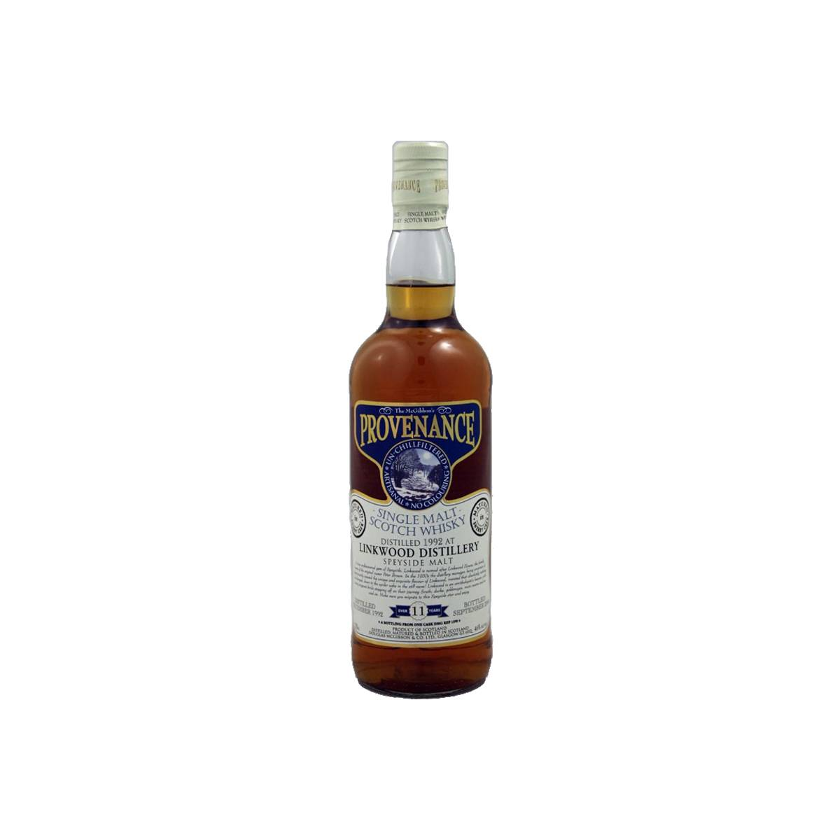 Linkwood McGibbon's Provenance 1992 11 Years Single Malt Whisky