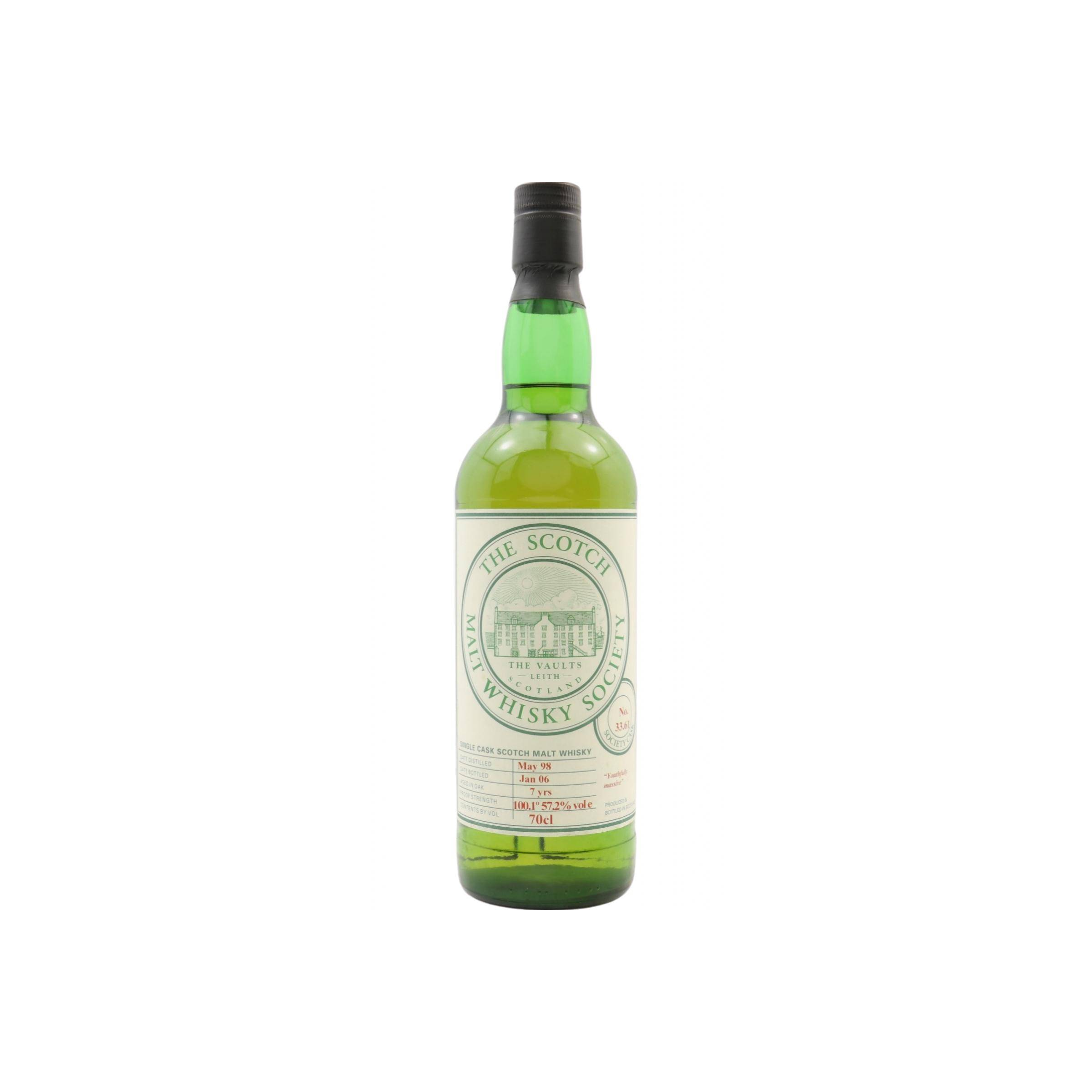 The Scotch Malt Whisky Society 1998 7 Years Single Malt Whisky