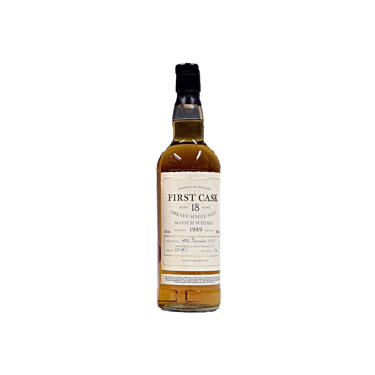 Highland Park 1989 18 Years Single Malt Whisky