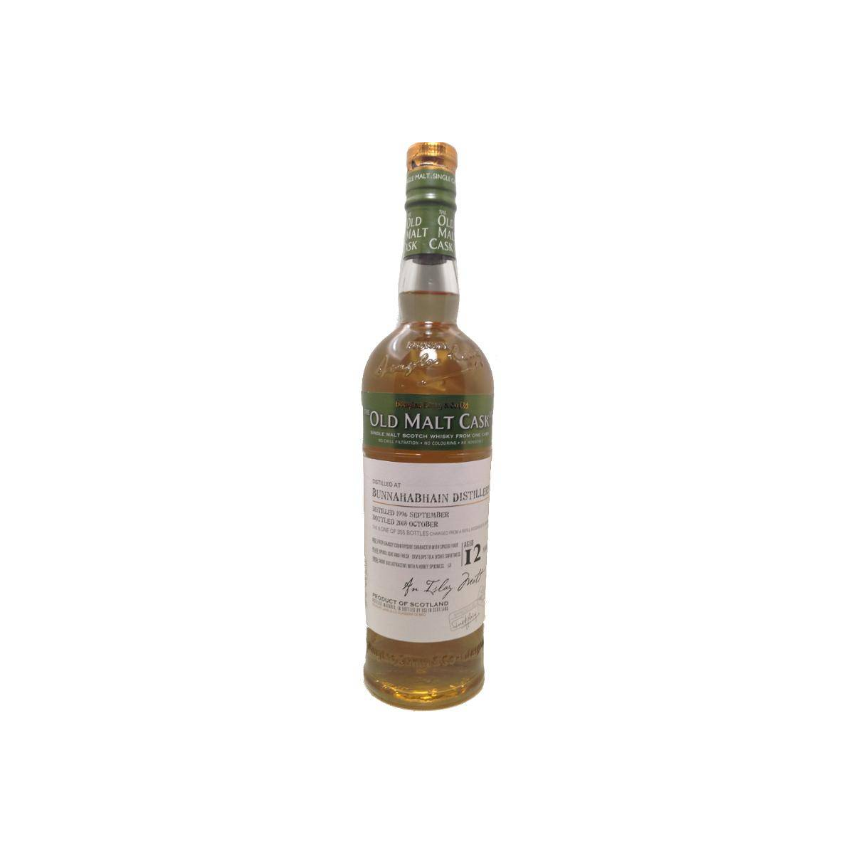 Bunnahabhain Old Malt Cask 1996 12 Years Single Malt Whisky