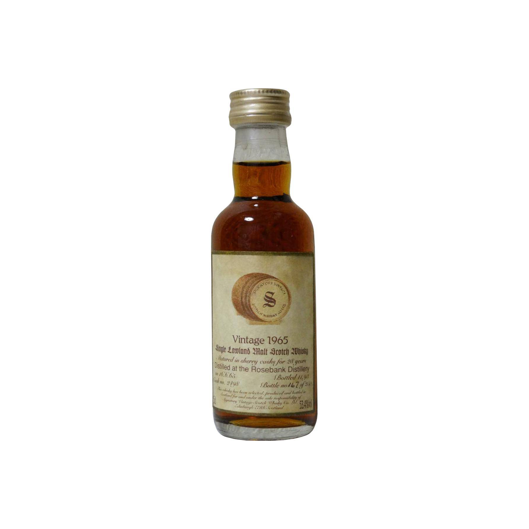 Rosebank 1965 28 Years Single Malt Whisky 2