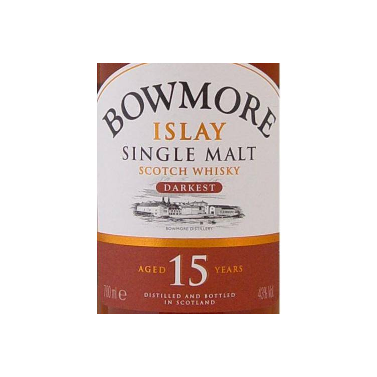 Bowmore 15 Years Single Malt Whisky 3