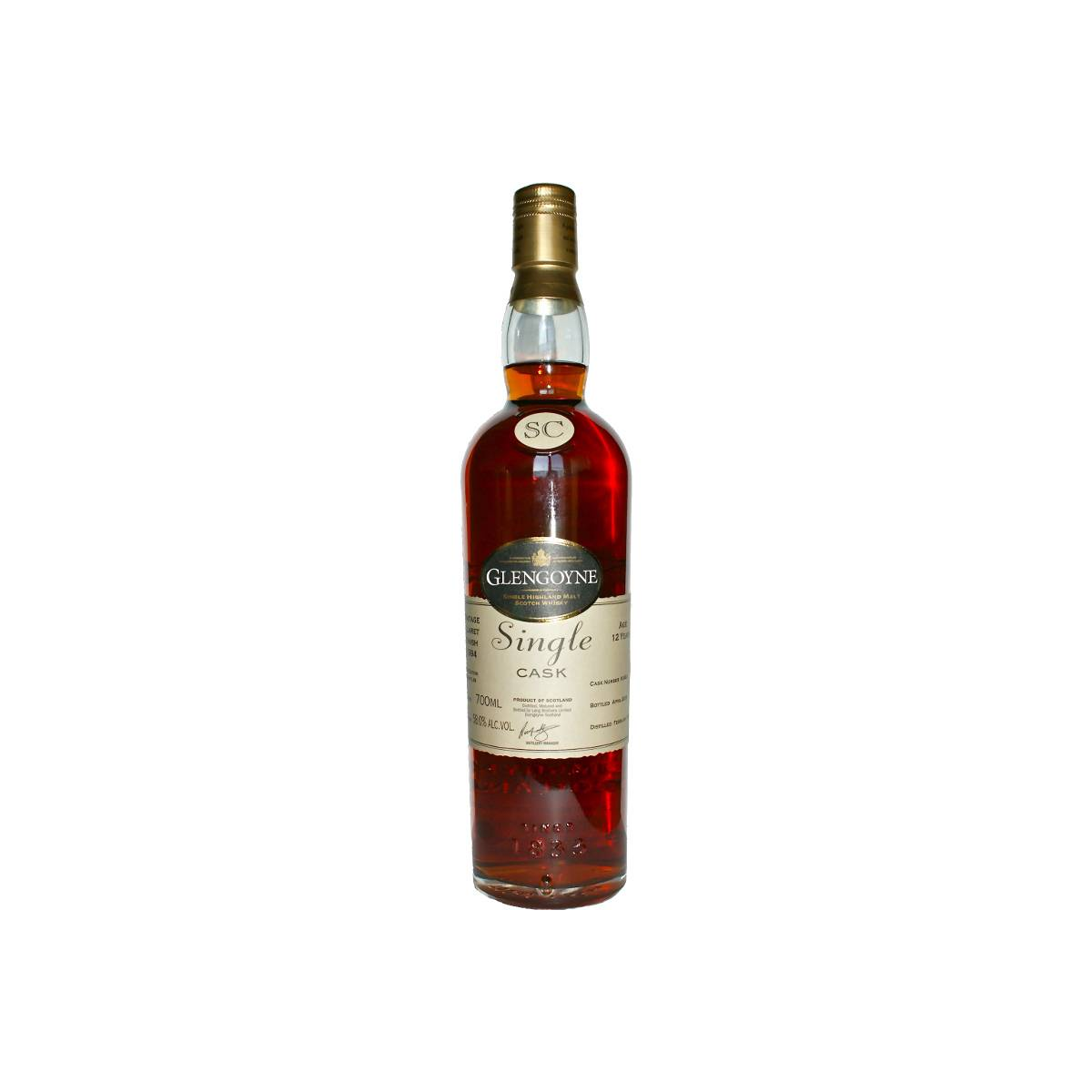 Glengoyne Single Cask 1994 12 Years Single Malt Whisky