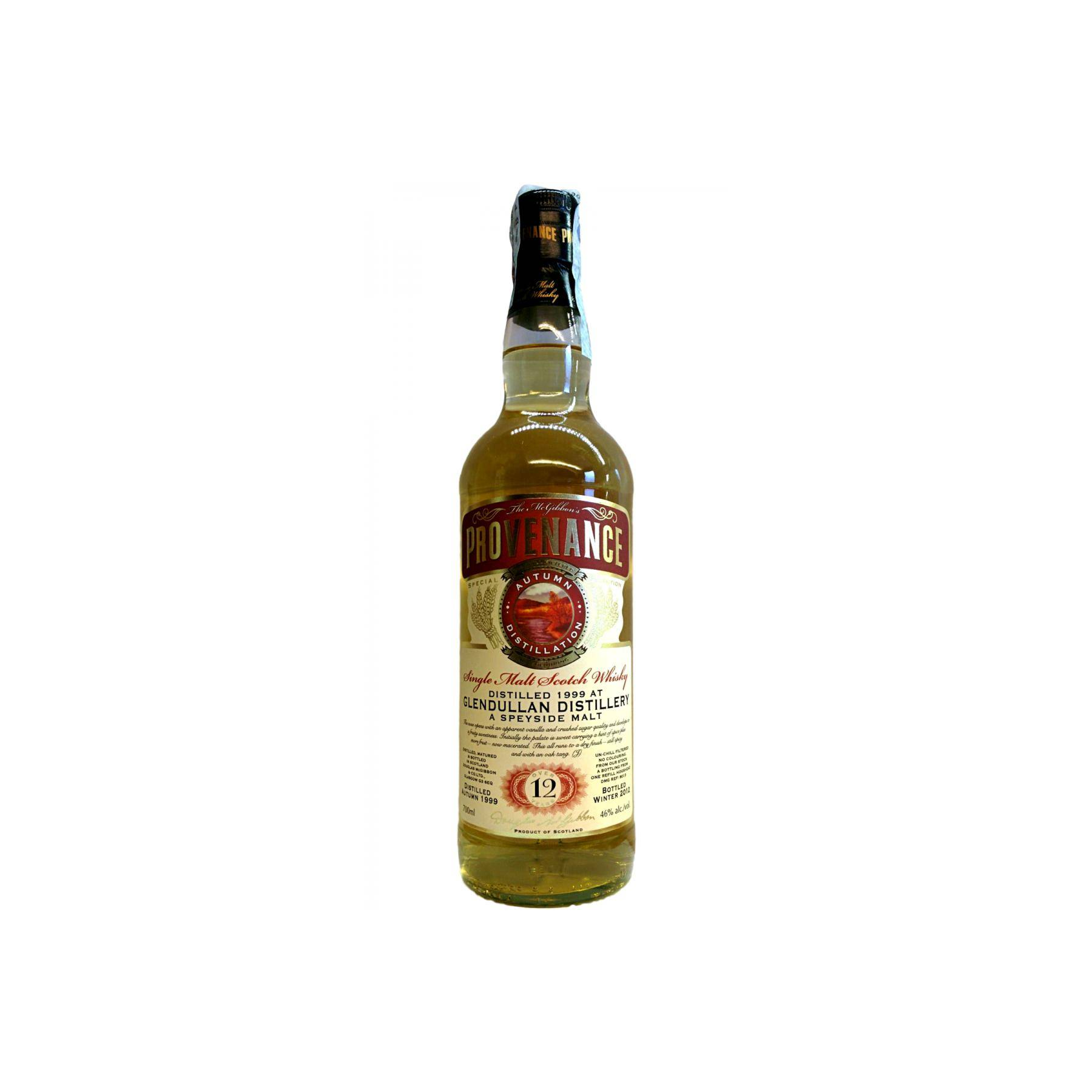 Glendullan McGibbon's Provenance 1999 12 Years Single Malt Whisky