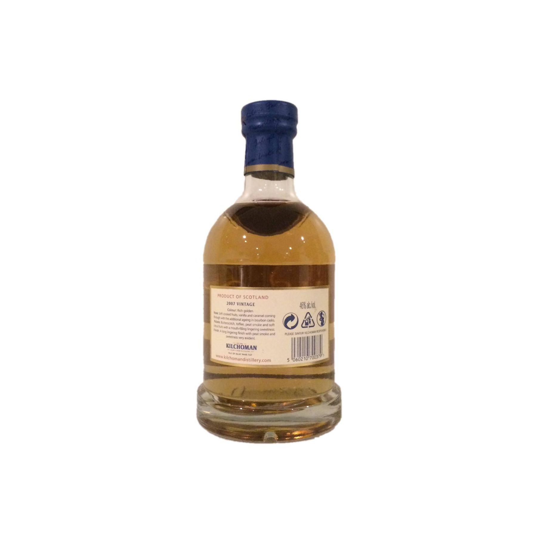 Kilchoman 2007 6 Years Single Malt Whisky 2
