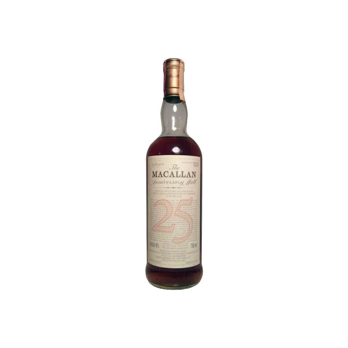 The Macallan 1964 25 Years Single Malt Whisky
