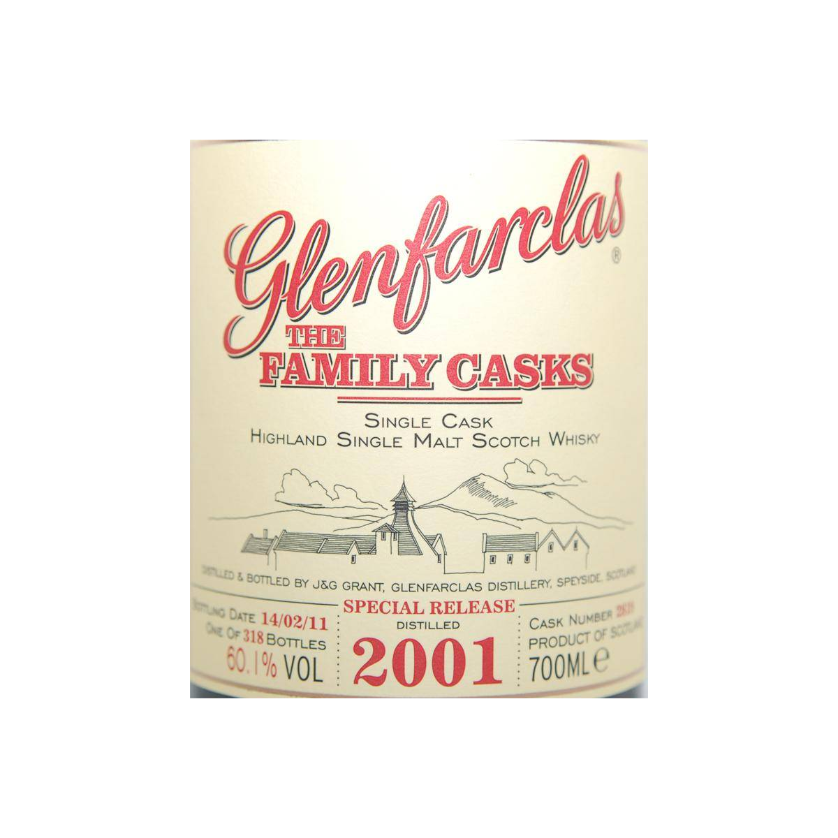 Glenfarclas 2001 9 Years Single Malt Whisky 2