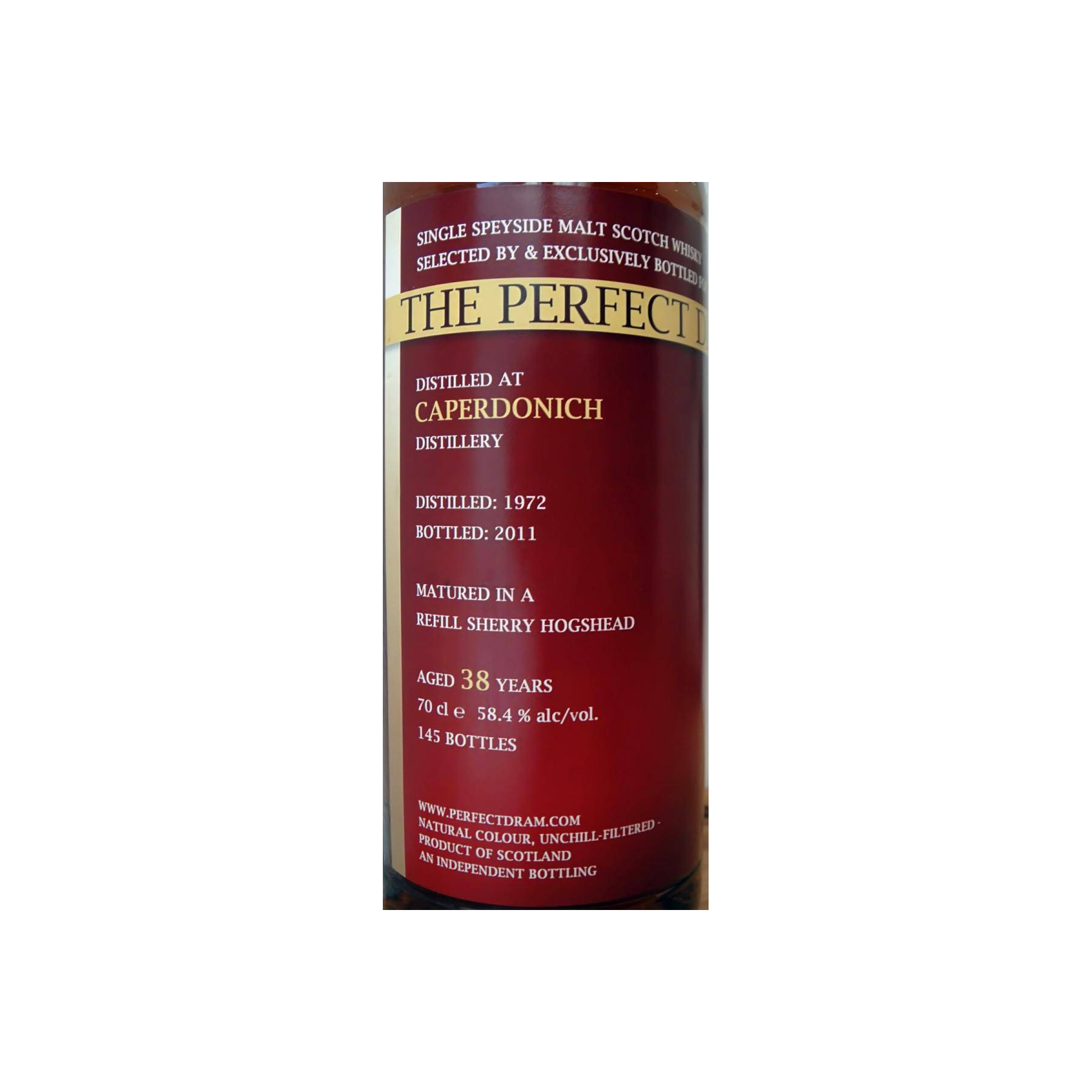 Caperdonich 1972 38 Years Single Malt Whisky 2