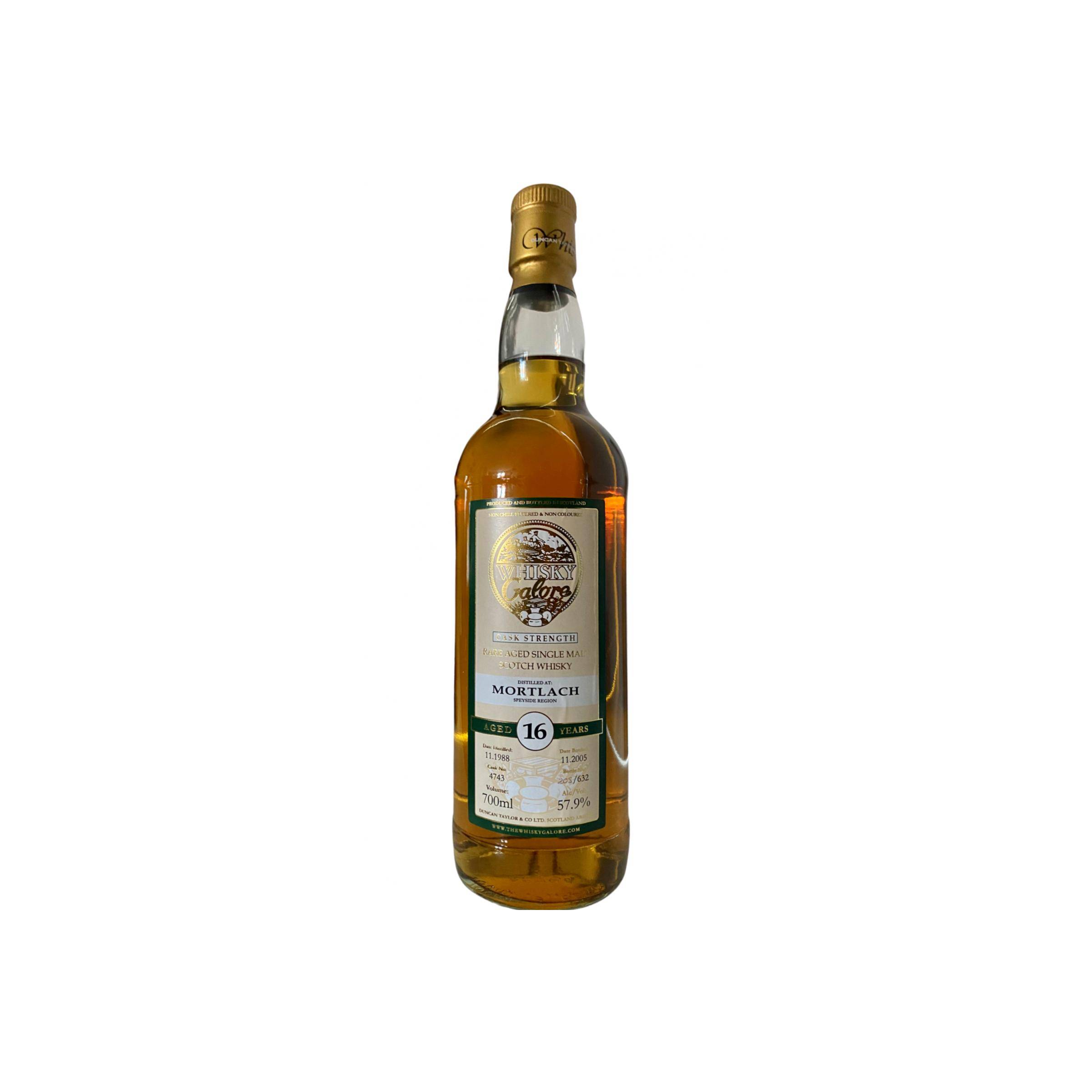 Mortlach 1988 16 Years Single Malt Whisky